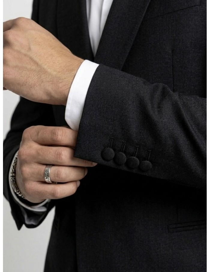 Costume 2 pièces noir - homme