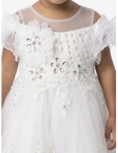 ROBE PERLÉ ET NOEUD SATIN... 2