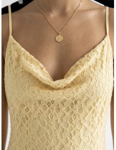 Robe longue à col bénitier... 2