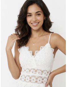 Robe Longue Blanche en... 2