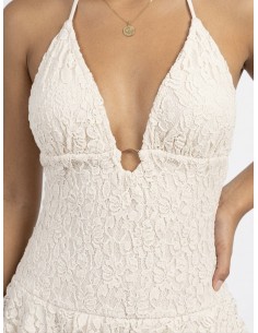 Robe Courte à Volants &... 2
