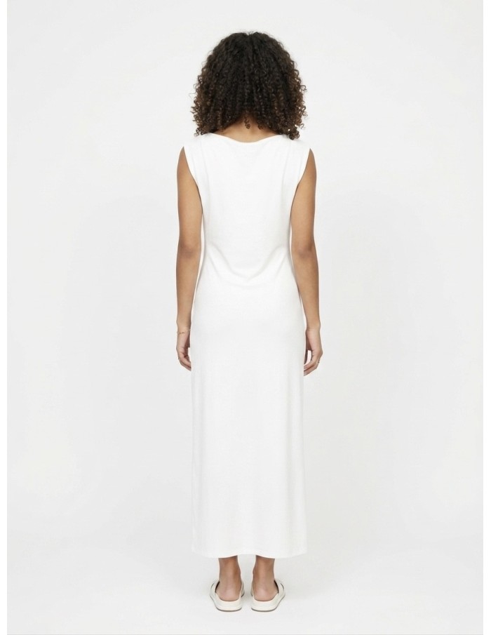 ROBE LONGUE DETAIL OR BLANCHE - FEMME