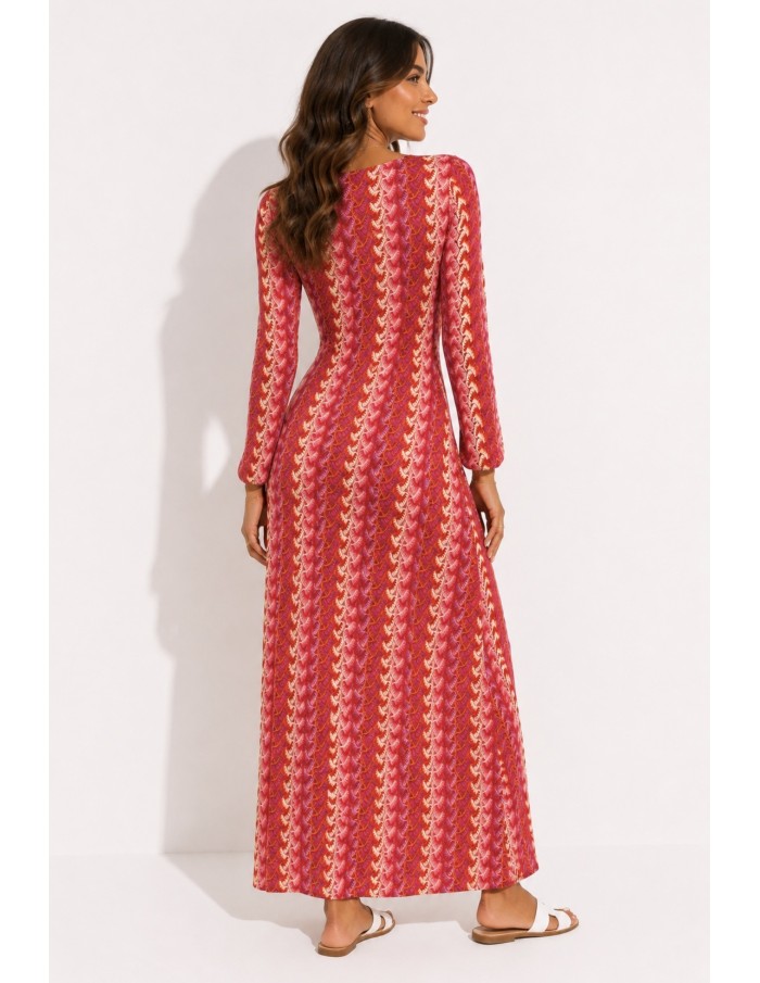ROBE LONGUE EN CROCHET - FEMME