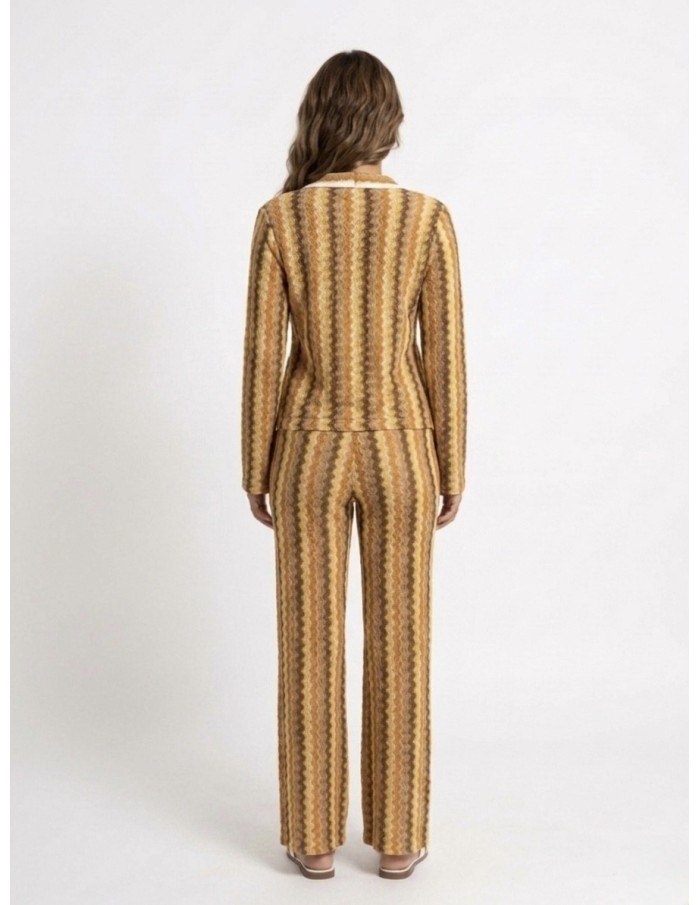 ENSEMBLE EN CROCHET ZIGZAG - FEMME