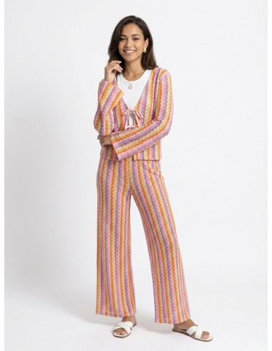 ENSEMBLE EN CROCHET ZIGZAG - FEMME