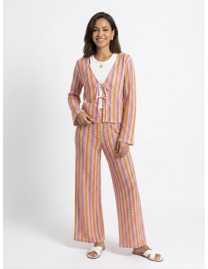 ENSEMBLE EN CROCHET ZIGZAG - FEMME