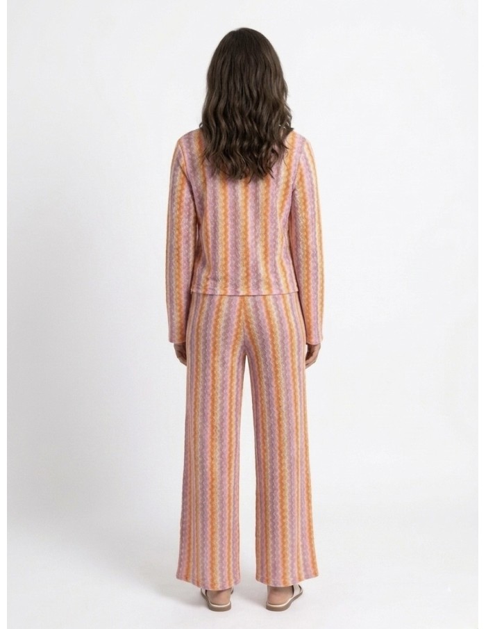 ENSEMBLE EN CROCHET ZIGZAG - FEMME