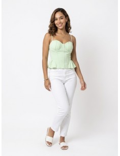 TOP BUSTIER À BRETELLES... 2