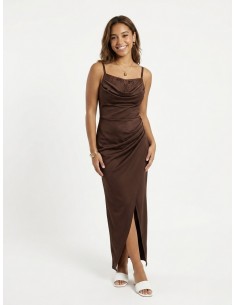 ROBE LONGUE DRAPÉE À...