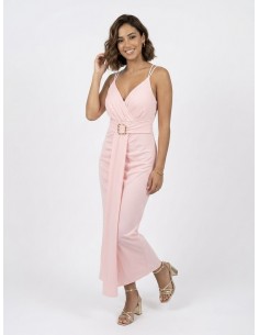 ROBE LONGUE À BRETELLES...