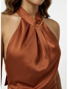 ROBE LONGUE SATINÉE DOS NU... 2