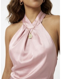 ROBE LONGUE SATINÉE DOS NU... 2