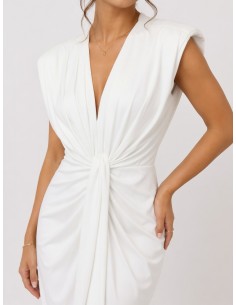 ROBE LONGUE À EFFET DRAPÉ... 2