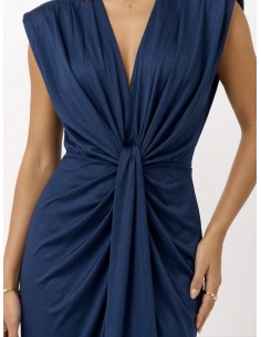 ROBE LONGUE À EFFET DRAPÉ... 2