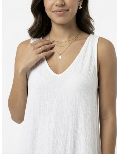 ROBE LONGUE COL V BLANCHE... 2