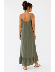 ROBE LONGUE GAZE DE COTON... 2