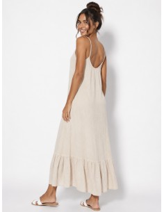ROBE LONGUE GAZE DE COTON... 2