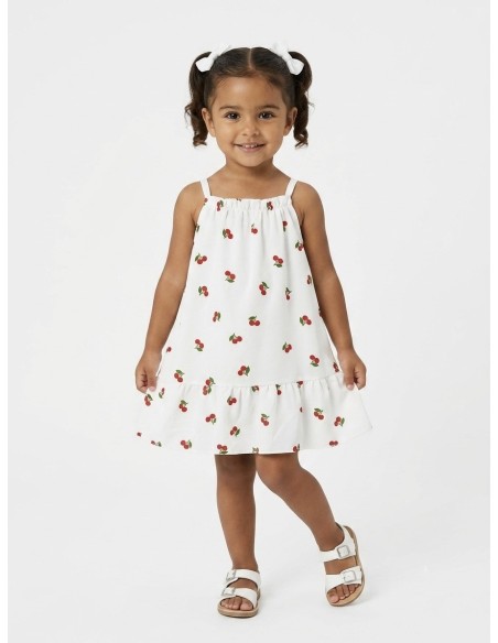 ROBE À IMPRIMÉ CERISES + SAC ASSORTI - FILLE