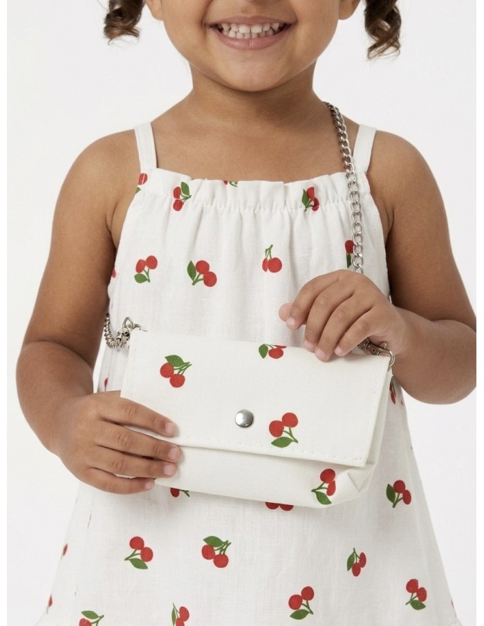 ROBE À IMPRIMÉ CERISES + SAC ASSORTI - FILLE