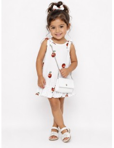 ROBE BLANCHE À IMPRIMÉ...