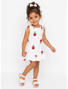 ROBE BLANCHE À IMPRIMÉ... 2