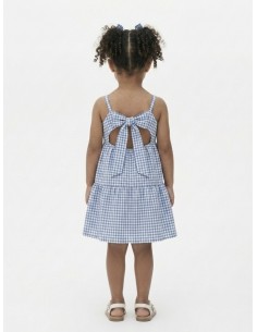ROBE COURTE VICHY NOEUD AU... 2