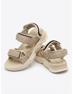 SANDALES SPORTIVES BEIGE -...