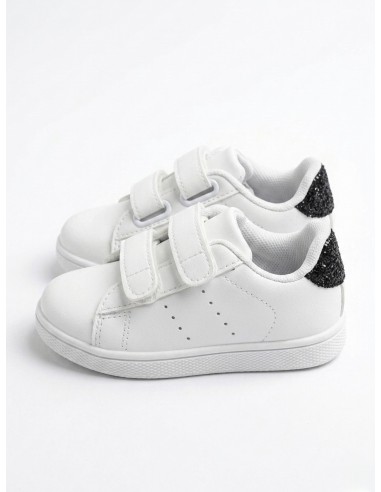 BASKET STYLE TENNIS BLANC À DÉTAILS...