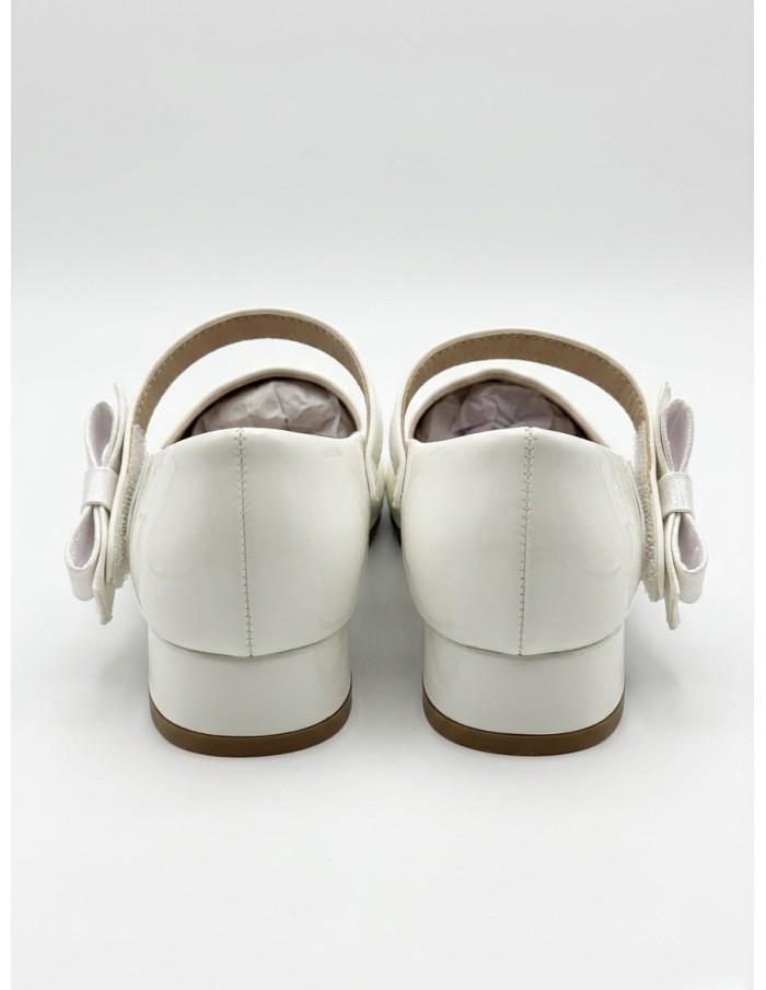 BALLERINES À TALONS BLANCHE - FILLE 25 AU 36