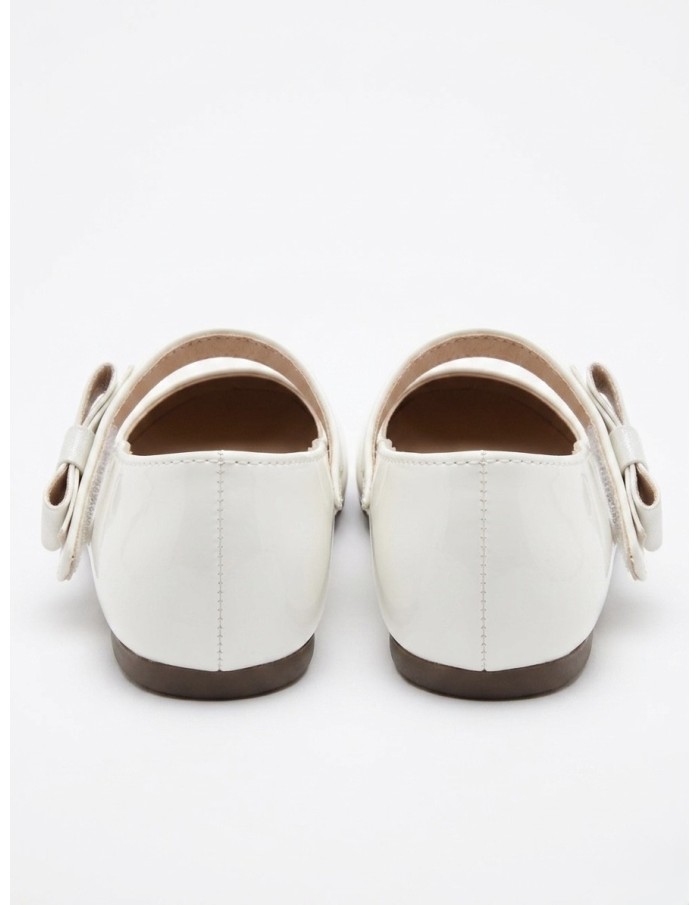 BALLERINES À BRIDES BLANCHES - BÉBÉ 18 au 25