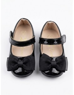 BALLERINES NOIR VERNIES À... 2