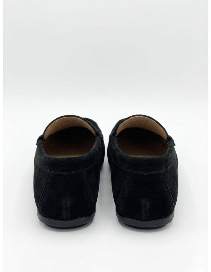 MOCASSINS NOIRS EN SUÉDINE - GARÇON 25 au 36