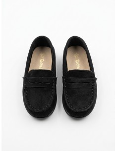 MOCASSINS NOIRS EN SUÉDINE... 2