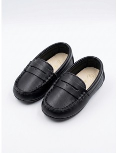 MOCASSINS NOIRS CLASSIQUE -...