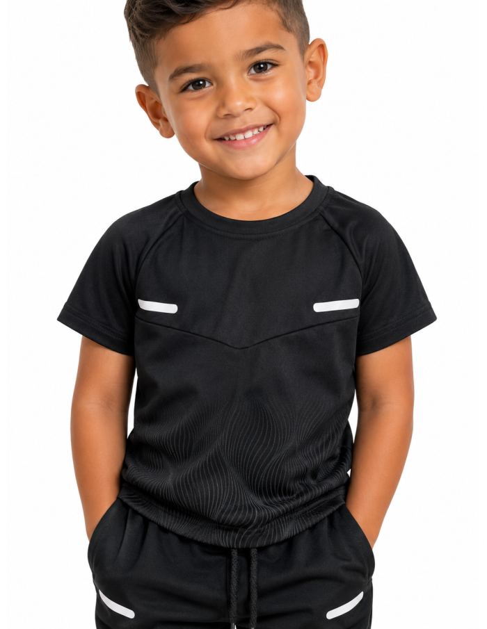 ENSEMBLE SPORT T-SHIRT + SHORT - GARÇON