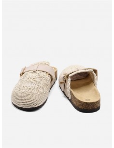 MULES EN CROCHET ÉCRU STYLE... 2