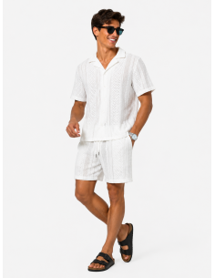 ENSEMBLE CHEMISE + SHORT...