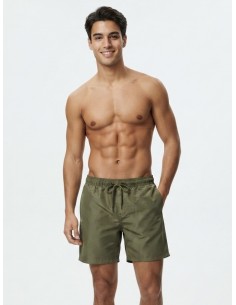 SHORT DE BAIN LONG KAKI -...