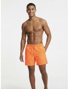 SHORT DE BAIN LONG ORANGE...