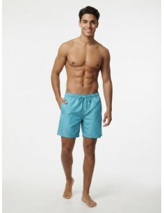 SHORT DE BAIN LONG BLEU... 2