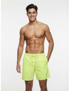 SHORT DE BAIN LONG JAUNE...