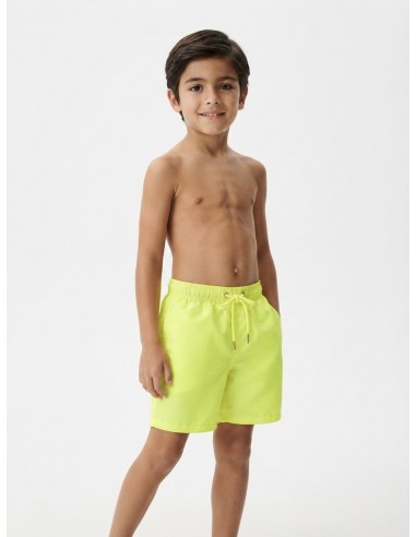 SHORT DE BAIN JAUNE FLUO - GARÇON 6 À...