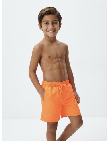 SHORT DE BAIN ORANGE FLUO - GARÇON 6...