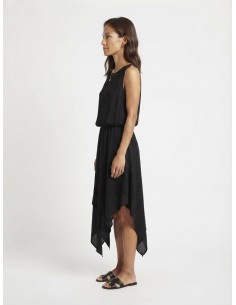ROBE ASYMÉTRIQUE NOIR ET... 2