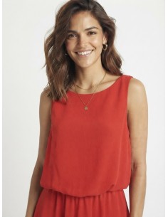 ROBE ASYMÉTRIQUE ROUGE ET... 2