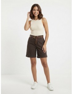 SHORT CHINO CHOCOLAT AVEC... 2