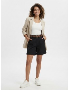 SHORT CHINO NOIR AVEC... 2