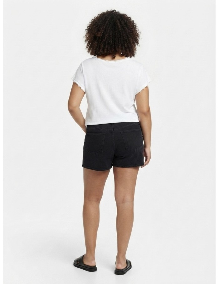 T-SHIRT BLANC À INSCRIPTION CHAMPAGNE - FEMME