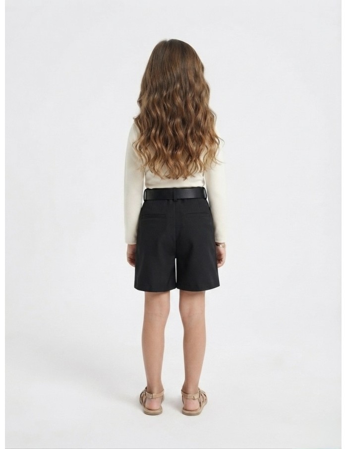 Top Fleur Manches Longues Fille | Zerda