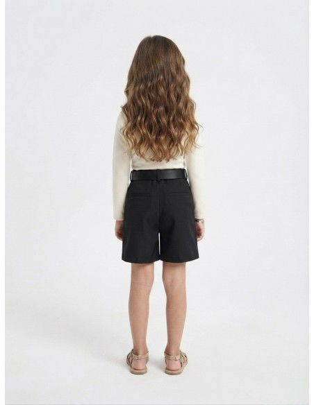 Top Fleur Manches Longues Fille | Zerda